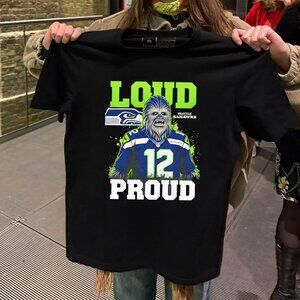Seattle Seahawks Chewbacca Loud Proud Football Fan shirt 166